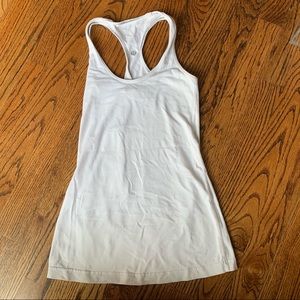 Lululemon white tank top
